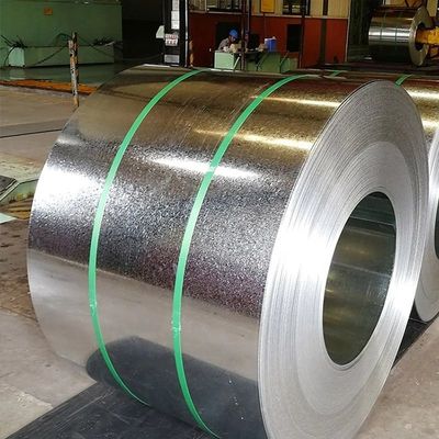 500N / mm2 Coil Baja Dilapisi Galvanis Dengan Kekuatan Tarik 610mm