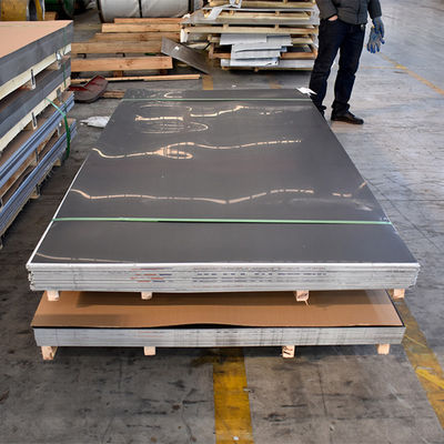Lift 304l Pelat Lembaran Baja Tahan Karat 12000mm 2B Selesai Lembar SS