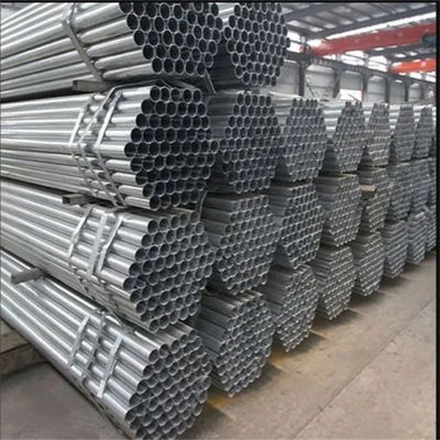 Pipa Dilapisi Seng Ditarik Dingin SS400 20mm-457mm Pipa Baja Galvanis Bulat