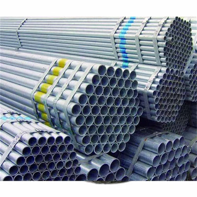 Pipa Dilapisi Seng Ditarik Dingin SS400 20mm-457mm Pipa Baja Galvanis Bulat