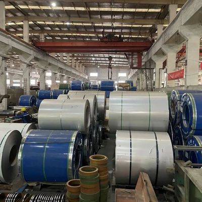 0,02mm BA 304 Gulungan Baja Tahan Karat Gulung Dingin 8K HL SS 304 Coil