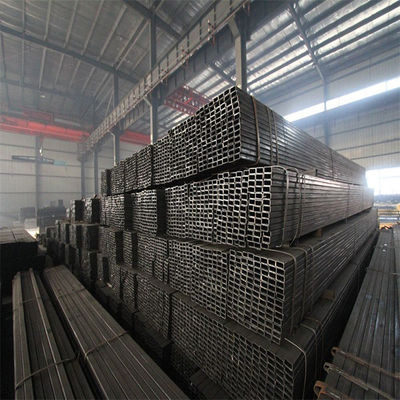 S235JRH S355J0H S355J2H Ms Pipa Baja Karbon Bagian Kotak 100mm