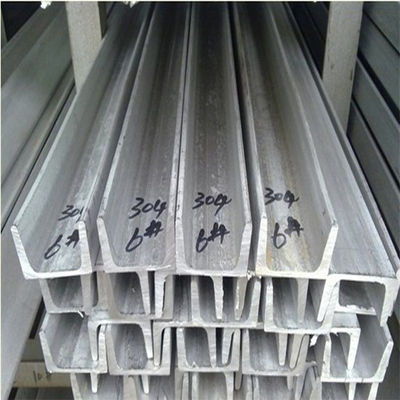 316 316L 304 Channel Steel Beam Untuk Proyek Bangunan Dan Konstruksi Balok baja saluran stainless 6mm