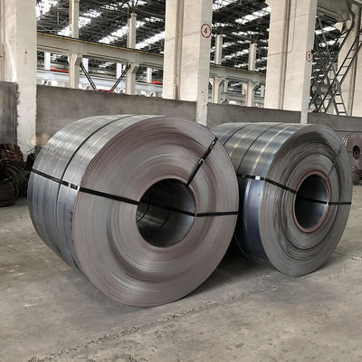Q235B Hot Rolled Carbon Steel Coil 600mm Lebar 4m-12m Panjang