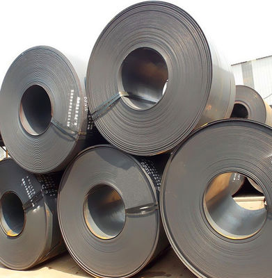 Q235B Hot Rolled Carbon Steel Coil 600mm Lebar 4m-12m Panjang