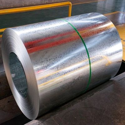 500N / mm2 Coil Baja Dilapisi Galvanis Dengan Kekuatan Tarik 610mm